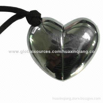 USB Flash Drive, Diamond Heart Style, USB 2.0, 5-year Warranty
